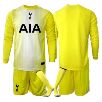 Billige Fotballdrakt Tottenham Hotspur Keeper Replika Tredjedraktsett Barn 2025-26 Langermet (med bukser)